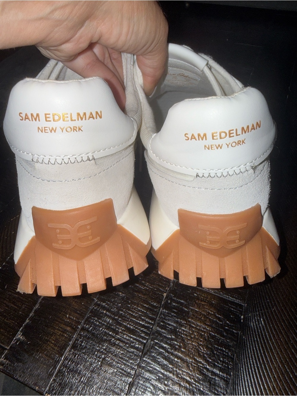 Sam Edelman Layla Sneakers Women's Size 11 White - Picture 14 of 14